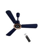 atomberg Studio Nexus Smart 900mm BLDC Ceiling Fan with IoT & Remote Control | 5-star | New Blade Design | High Air Delivery with Moonbeam Light | Newly Launched | 5 Years Warranty (Ritz Blue)