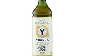 YBARRA Olive Pomace Oil 1L (Imported) | Everyday All Purpose Cooking Oil | High Smoke Point | For Frying, Sautéing & Daily Use | 100% Vegetarian