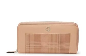 Caprese Avery Zip Around Wallet Large Blush