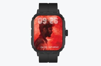 JUST CORSECA Sprint Smartwatch Black dial with Blue Strap & Accessories