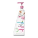 Everyuth Naturals Rejuvenating Flora Body Lotion | 24Hr Hydration | Smooth, Radiant & Healthy Skin | With 100% Natural Almond Milk | Daily Moisturization for All Skin Types – 500ml Bottle