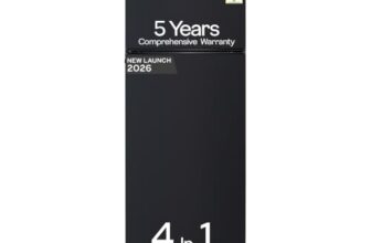 Godrej 308L 2 Star New Launch | 5 Years Comprehensive Warranty | AI Powered | 4-in-1 Convertible | 95%+ Food Surface Disinfection| Frost Free Double Door Refrigerator (RF EON 331BN RCIT GP BK)