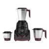 Havells Prisma 750 W 3 Jar Mixer Grinder| 3 Speed With Pulse Function| Air Vent Technology| Stainless Steel Blades| Wider Mouth Jars| Overload Protecton| 2-Year Product Warranty (Black)