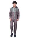 Dollar Kids Waterproof Raincoat Jacket & Pant Set | Adjustable Hood & Pocket | Lightweight Full Body Rainwear Suit for Boys & Girls