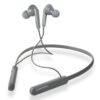 LUMIFORD XploriaHD XP25 in-Ear Bluetooth Neckband Earphones, IPX4 Water Resistant,Voice Assistant,Advanced BT v5.3,10mm Extra Bass Drivers,16 hrs Playback & Quick Type-C Charging (Gun Grey)