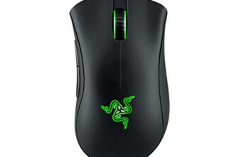 Razer Deathadder Essential – True 6400 DPI Optical Sensor, Wired Ergonomic Form Factor, High Durability, 5 Hyper Response Buttons, 10 Million Clicks RZ01-03850100-R3M1 – Black