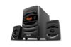 PHILIPS Audio MMS2625B 2.1 Channel, 31 W, Bluetooth Connectivity, Wired Multimedia Computer Speaker, FM, USB, Audio in Speakers, 15mm Subwoofer, Wide Compatibility – MP3 Player, TV, PC (Black)
