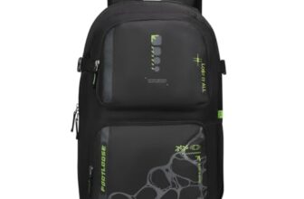 FOOTLOOSE by VIP Kinetic 30L Laptop Backpack (15.6″), 2 Compartments, Black
