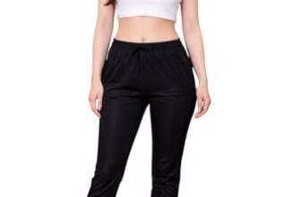 Shiv Textiles Women’s Polyester Solid Trackpant (Pack of 3 Track Pant) (BL-Pack-S) Black