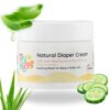TinyHugs Diaper Rash Cream for Babies with Natural Aloe Vera & Cucumber Extracts | Soothing Relief for Tender Skin | 50g