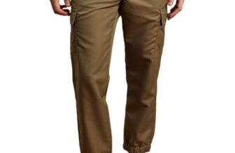 Highlander Men Mid Rise Regular Pants (PHTR000013_Khaki_M)