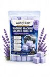 Washing Machine Cleaner Tablets (18Tablets) | Drum & Pipe Deep Cleaner | Lavender Scent | Removes Odour, Limescale & Residue | For Front Load & Top Load Fully Automatic Washing Machines