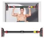 Cockatoo Pull-Master Pull Up Bar For Home, No Screws Chin Up Bar With Locking Mechanism Max Load 200Kg Adjustable (70 to 100 CM)