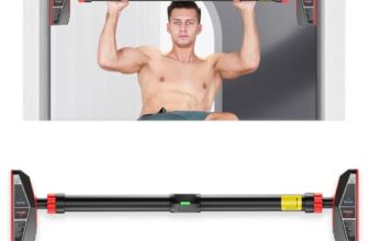 Cockatoo Pull-Master Pull Up Bar For Home, No Screws Chin Up Bar With Locking Mechanism Max Load 200Kg Adjustable (70 to 100 CM)