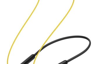OlivLife Bluetooth Wireless in-Ear Earphones with Mic | Fast Charging 10 Mins = 20 Hrs Music, 30 Hrs Total Battery, Deep Bass, Lightweight Neckband Headphones (Yellow)