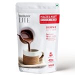 COCOSUTRA LITE – SUGAR FREE Drinking Chocolate Mix – Hazelnut | Zero Sugar, Low Carb, Low Calorie | Stevia & Erythritol based | Keto Friendly Hot Chocolate | Vegan | Enjoy hot or cold | 200 g