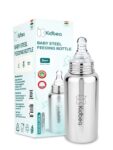 Kidbea Stainless Steel Baby Feeding Bottle 250ml