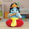 aurbo Mantra Chanting Soft Toy (35 Cm) Baby Krishna Musical Soft Toys | Medium Size Soft Plush Toy | God Toy with Info. Booklet & Instruction | Best Gift for Infants, Kids, Babies