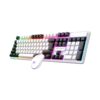 Ant Esports KM1610 LED Wired Gaming Keyboard and Mouse Combo, 104 Keys Rainbow Backlit Membrane Keyboard,Upto 3600 DPI RGB Gaming Mouse,7 Colour RGB Mouse for PC Laptop Xbox PS4 Gamers and Work,White