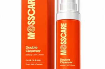 Mosscare Double Cleanser | Makeup & SPF Remover Facewash | Hydrated Skin | for Hydrated Glass Skin Face Wash for Deep Cleansing Dirt • Oil • Impurities with Ceramides + Squalane | 50 ml