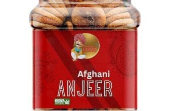 Marwadi Farm Afghani Anjeer Figs 1kg | Premium Dried Figs | Naturally Sweet Dry Fruit | High Fiber Snack for Everyday Enjoyment