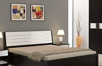 Spacewood Viva V3 Queen Bed with 3/4Th Lifton – Natural Wenge