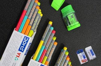 Kidzook Personalized pencils with name | Personalised Name Pencil for Kids with Free Eraser & Sharpener, name engraved HB Pencils | Best For School, Return Gift | Combo Offer (10 Pencil 3 Moq 3 Name)