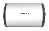 Bajaj Majesty Pro Horizontal Geyser 25 L (Right pipe)| Glassline coated tank | Shock resistant body | Warranty: 7 Yr Tank, 2 Yr Comprehensive | BEE Rating 4 Star | Suitable for low ceiling heights