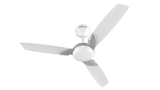 Bajaj Harrier NXG EE 1200MM 1 Star Rated Ceiling Fans For Home | BEE Stars Rated Energy Efficient Ceiling Fan | Anti-Viral & Anti-Bacterial | High Air Delivery | 2-Yrs Warranty 【White & Silver】