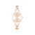 Calvin Klein Sculpted Embrace Qtz Basic Slim Blush Round Dial Women’s Watch|Stainless Steel Material|Multi Color Band – 25100116