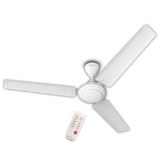 Bajaj Frore Turbo 1200 MM BLDC Ceiling Fan For Home | Remote Control Operated | 5 Star Rated | Energy Saving | Lightweight Ceiling Fan | High Speed | Anti Corrosive Blacdes | 2 Year Warranty 【White】