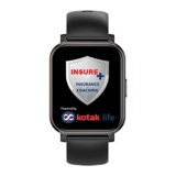GOQii Insure+ 5 lakhs Health Insurance with Smart Vital Stream (Black) and 3 Months Personal Coaching