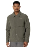Qube By Fort Collins Men’s Shirt Jacket – Trucker Style Shacket for Men | Full Sleeve Button Down Overshirt Jacket with Chest Pockets, Yoke Seam & Snap Front for Winter Wear, College & Daily Use