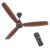Polycab Wizzy Vibe 1200mm 5-Star BLDC Ceiling fan for Home with Remote| Energy Saving | High Air Delivery | 3+1 yr Warranty [Earth Brown]