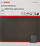Bosch Professional Hand Sanding Sheet For Automotive, 230 X 280 mm, Grit 120, Pack of 100