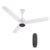 Havells EPIC SIGNIA BLDC Ceiling Fan 1200mm, 5 star, LED Speed Indicator, 380 RPM, Up to 65% Savings,Reverse Rotation,4 Speed Modes,Low Wattage 30W,Low Noise,Air Flow:225 CMM, Blush Ivory