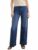 PURVAJA Women’s Straight Leg Loose Fit High Rise Stretchable Flat-Front Jeans [BTM-058-Straight-26] Blue