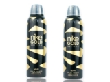 Nike Gold Edition EDT Deodorant for Man 200ml*2 Combo Pack, 24H, 0% Aluminum Salts, Protects Underarm Flora, No White Stains