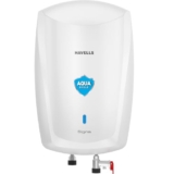 Havells Signa 5L Instant Water Heater(Geyser) with Anti Rust Aqua Shield| Twin LED Indicator| Shock Proof Body| ISI Marked| Fire Retardant Power Cord| Warranty- 5Yr on inner tank & 2Yr comprehensive