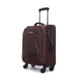 Verage Falcon 59 cm Soft-Sided Cabin Size Carry-On Expandable Suitcase 360 Spinner Luggage Trolley Bag with Anti-Theft Zippers (VRFLC9-20-BB)