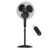 Orient Electric Harrier BLDC Stand Fan with Remote | Energy Saving Fan, Whisper Quiet 52 dB Operation | 90° Oscillation, Tilt & Height Adjustment | 2 Year Warranty, Black