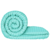 MollisHomes Single Bed Comforter 180 GSM Reversible Microfiber, Cyan Blue