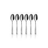 Shri & Sam Stainless Steel New Stribes Coffee Spoon,6 Pieces