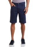 Amazon Brand – Symbol Men’s Regular Fit Woven Shorts (AW19-SHR-ESS-04_Navy_28)