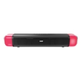 Kivart Glow Up+ Wireless Bluetooth Soundbar Speaker 20W RMS | RGB Party Light Wireless Speaker | Bluetooth 5.3 | 2000mAh Battery | USB, AUX, FM Radio & Micro SD | Home, Laptop, PC & TV Soundbar