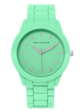 French Connection Hue Green Round Dial Womens Analogue Watch FCS04GR