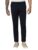 Vogaan Mens Lycra Blend Stretchable Trouser Pant Regular Fit Navy Blue