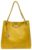 Bagsy Malone Bucket Shaped Tote Bag (Croco Yellow)