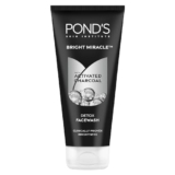 POND’S Pure Detox Face Wash 200 g|| Daily Exfoliating & Brightening Cleanser|| Deep Cleans Oily Skin – With Activated Charcoal for Fresh|| Glowing Skin
