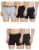 Dixcy Scott Originals Men’s Long Cross Trunk Comfort Fit Solid Innerwear Outer Elastic with Spandex(Black Grey Mel Olive Deep Blue Coffee Brow – Pack of 5 )-95